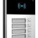 R20B5S - Compact IP Door Intercom Unit with 5 Buttons (Video & Card reader), incl. Surface Mount Backbox